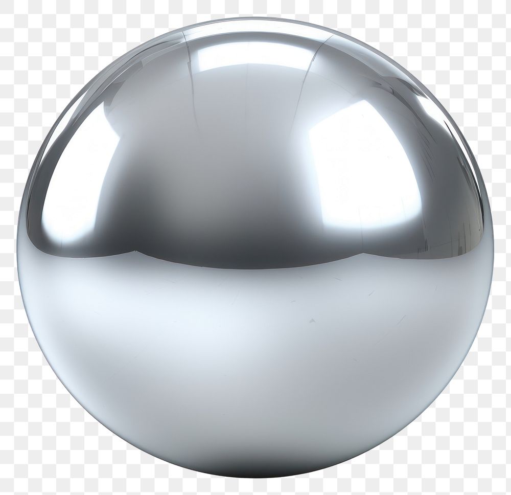 PNG Planet Icon Chrome material jewelry sphere silver.