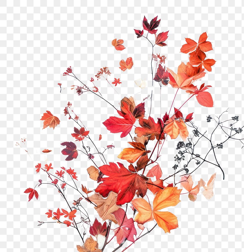 PNG  Autumn backgrounds flower plant.