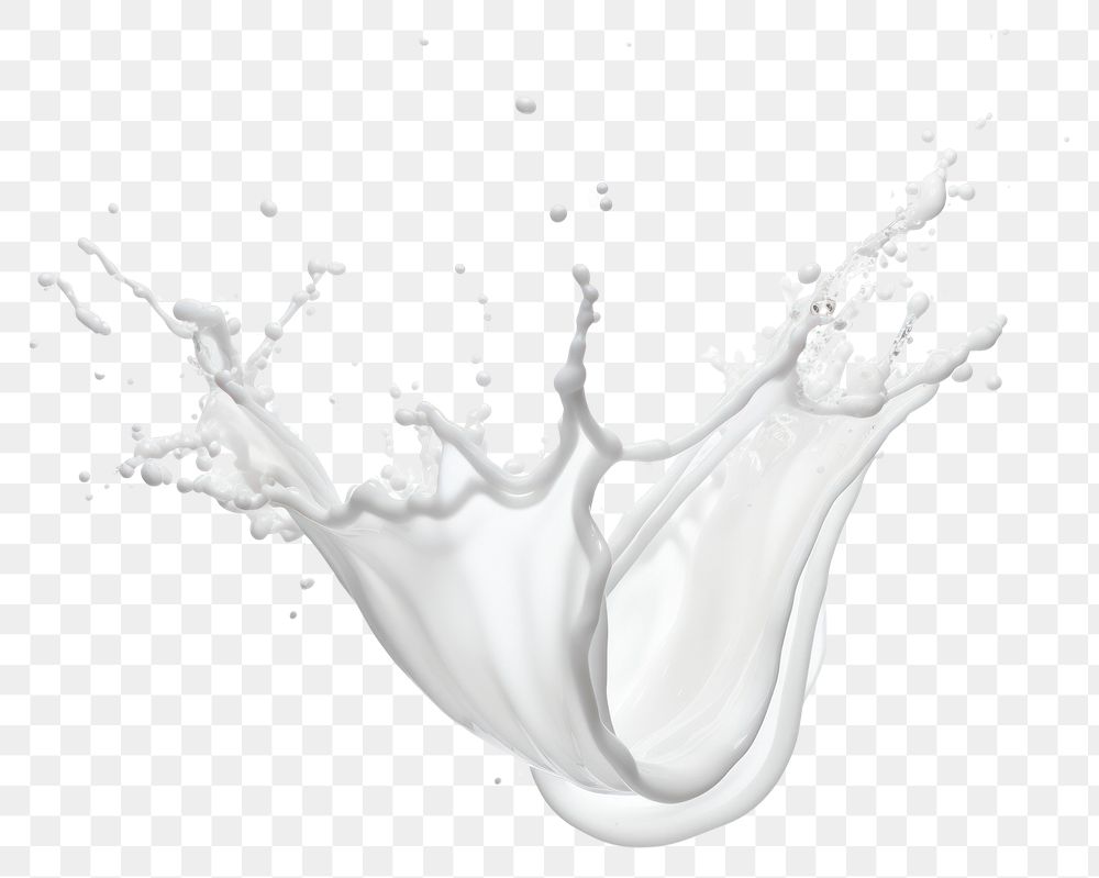 PNG  Milk Splash milk backgrounds white. 