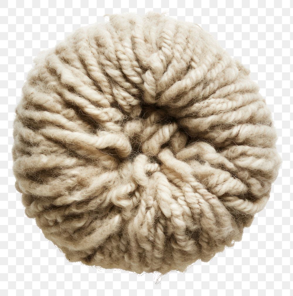 PNG Wool wool white background material.