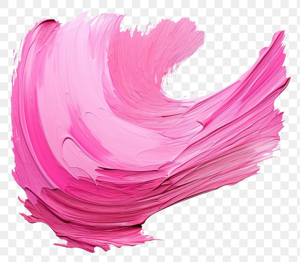 PNG Pink brush stroke backgrounds petal paint.