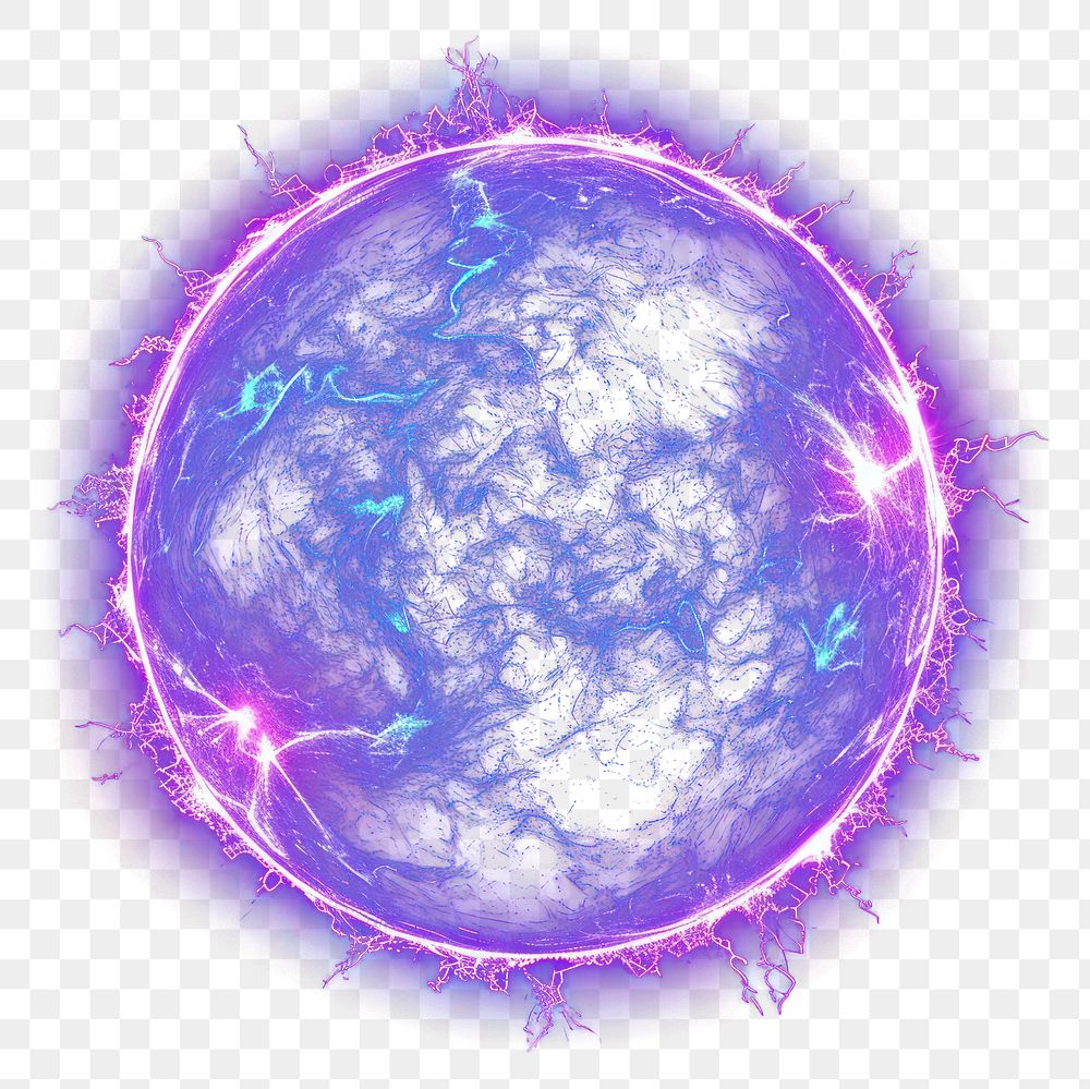 PNG Sun purple technology astronomy.