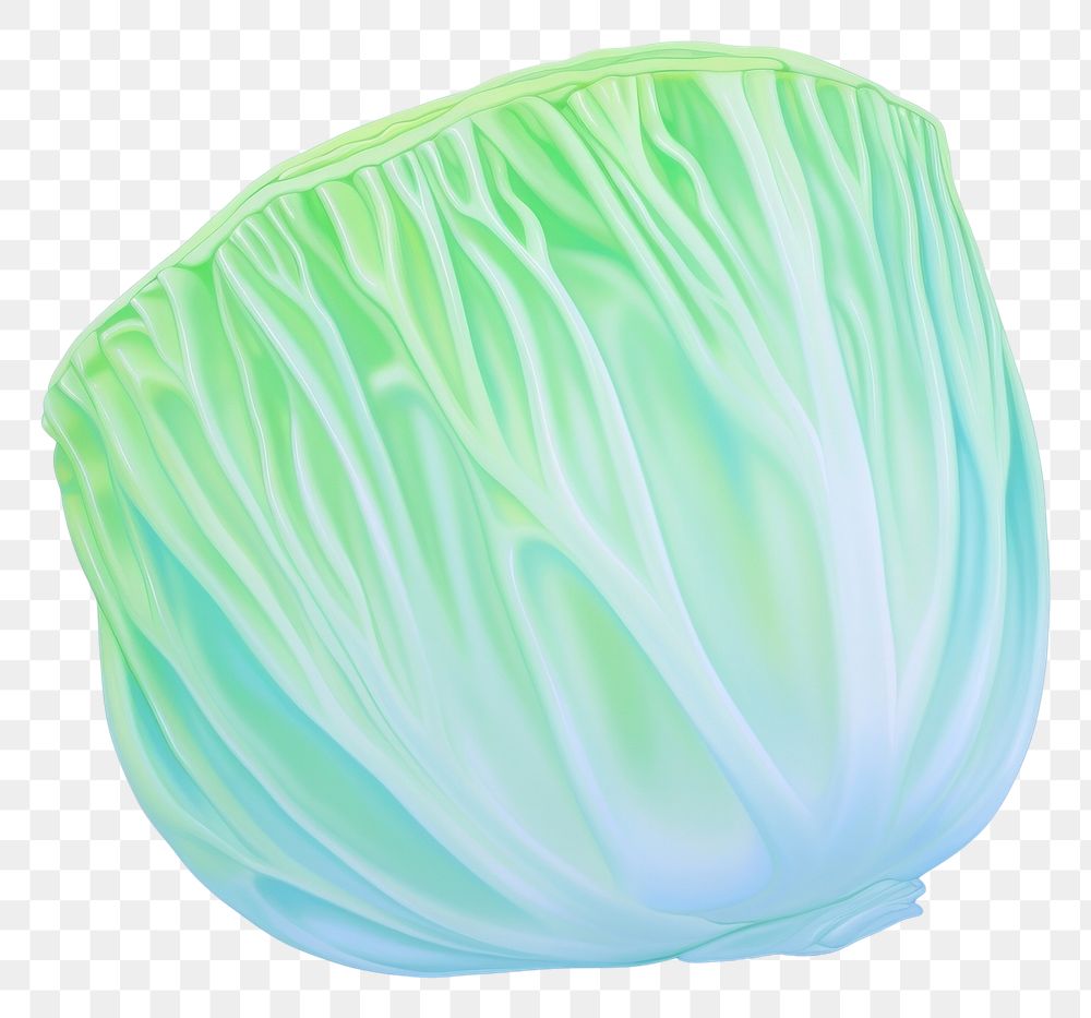 PNG  Surrealistic painting of cabbage vegetable plant food.