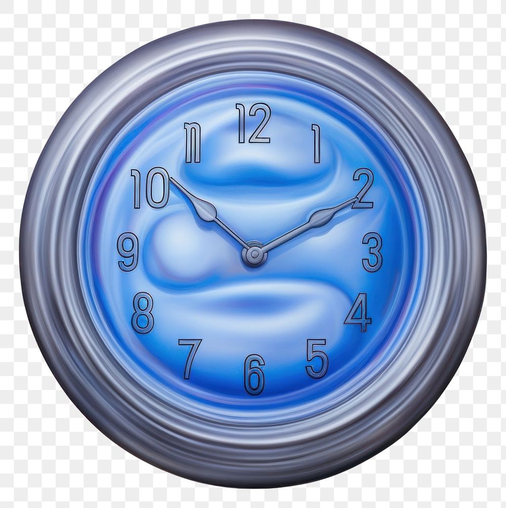 PNG  Surrealistic painting of Clock melt clock accuracy number.