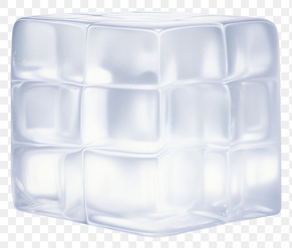 PNG  Surrealistic painting of ice cube melt glass white background simplicity.