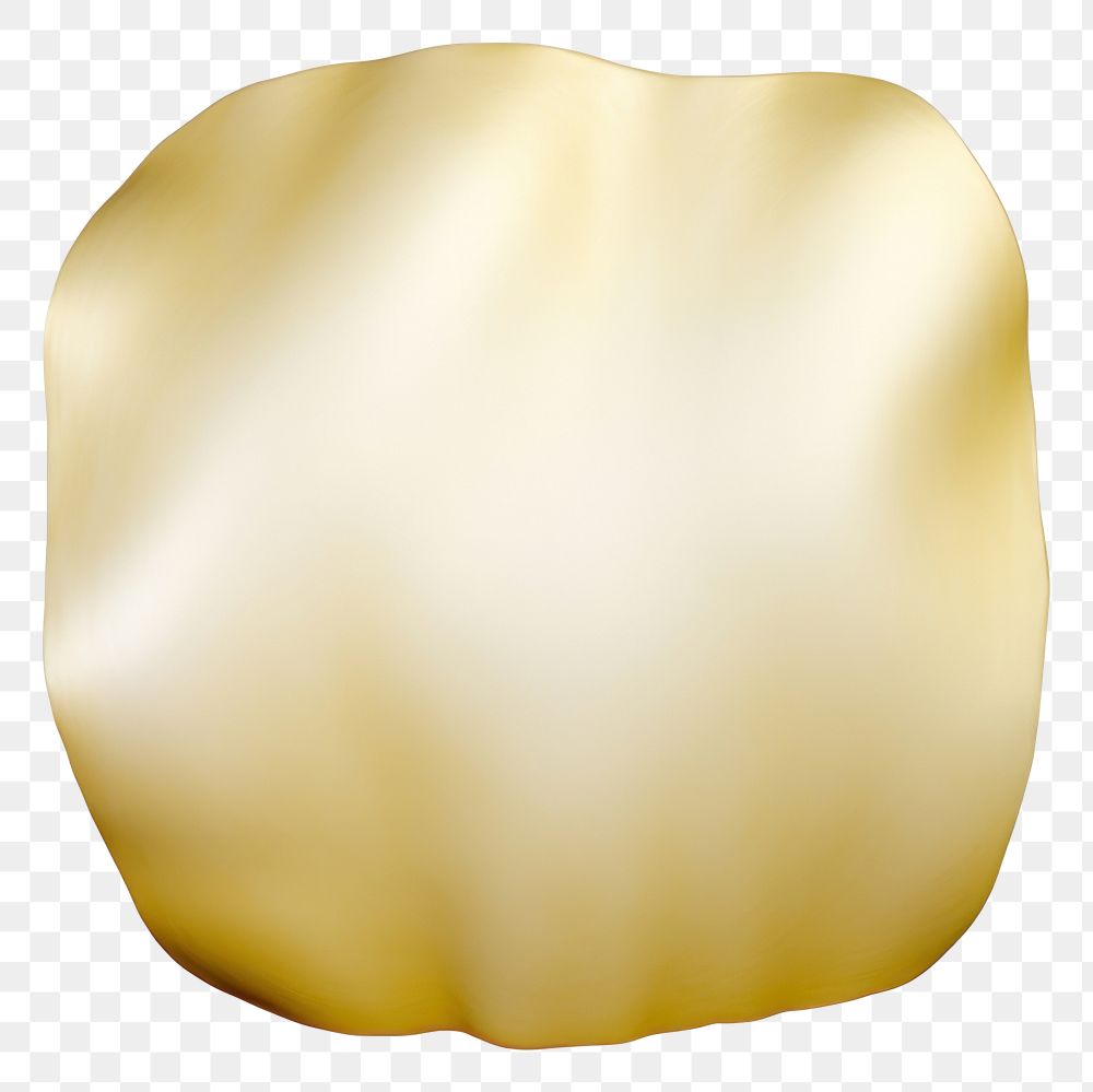 PNG  Surrealistic painting of potato chip gold white background abstract.