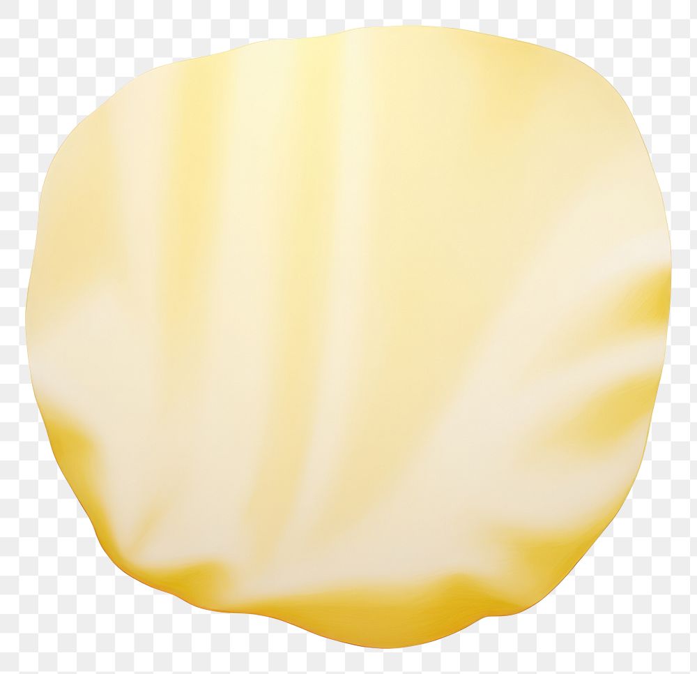 PNG  Surrealistic painting of potato chip petal food white background.