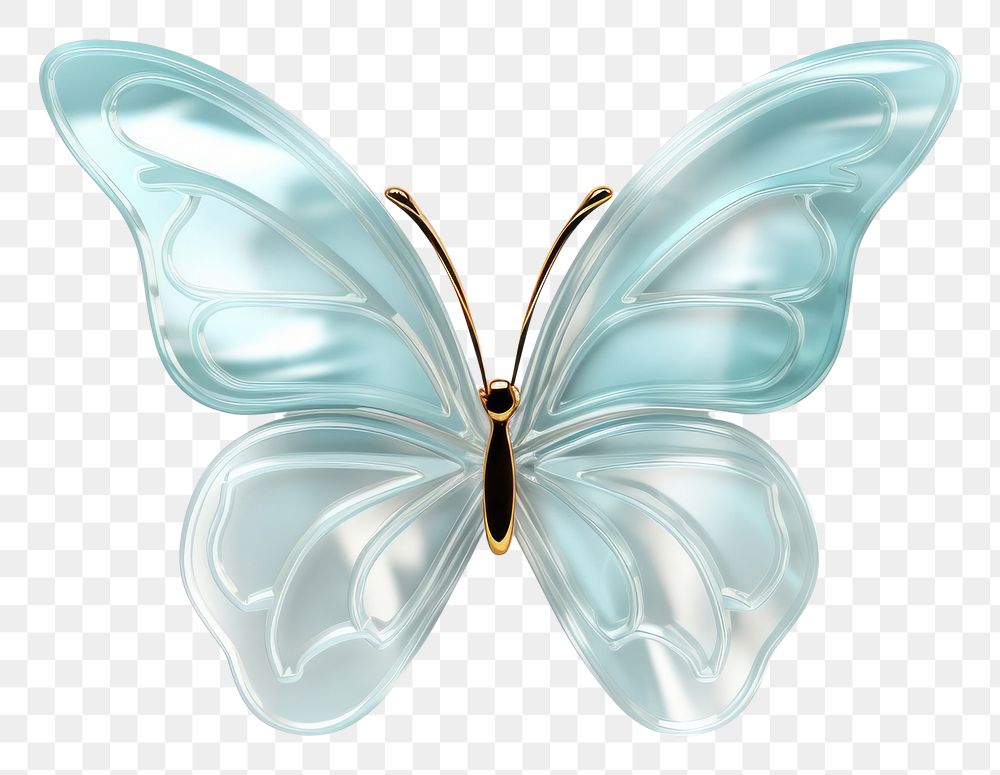 PNG Cute butterfly jewelry white background accessories.