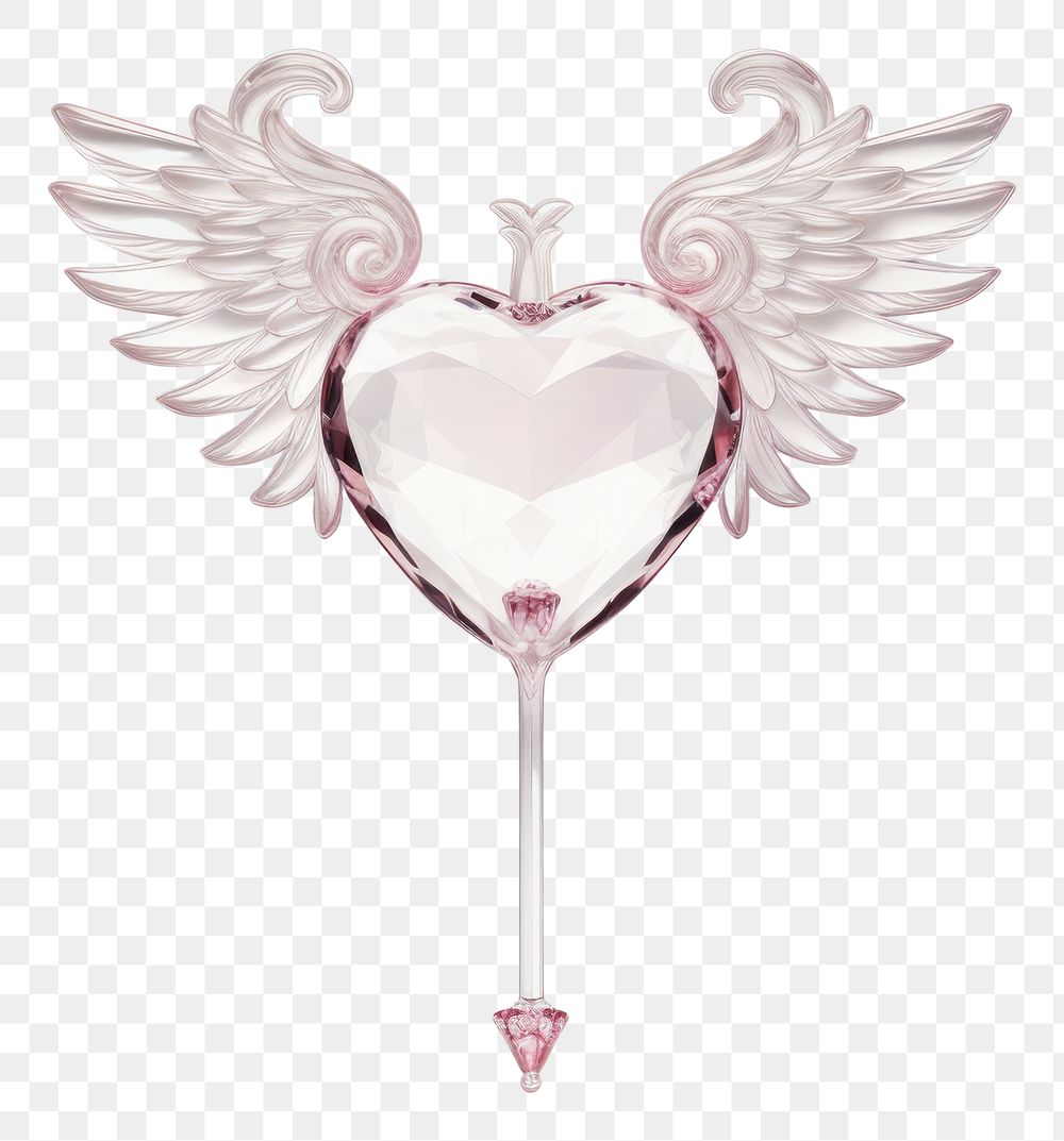 PNG Cupid Arrow jewelry pendant locket.