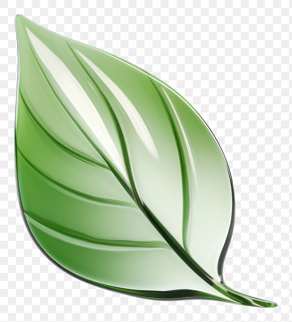 PNG Leaf plant white background freshness.