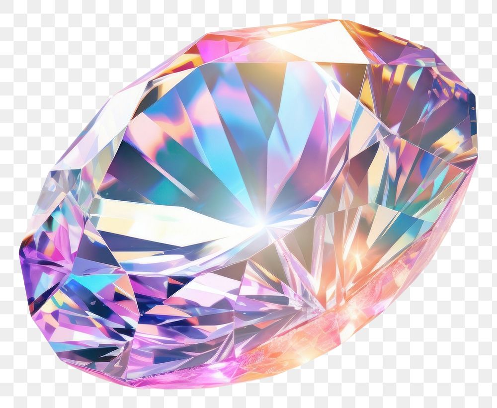 PNG  Sparkle shap gemstone crystal mineral. AI generated Image by rawpixel.
