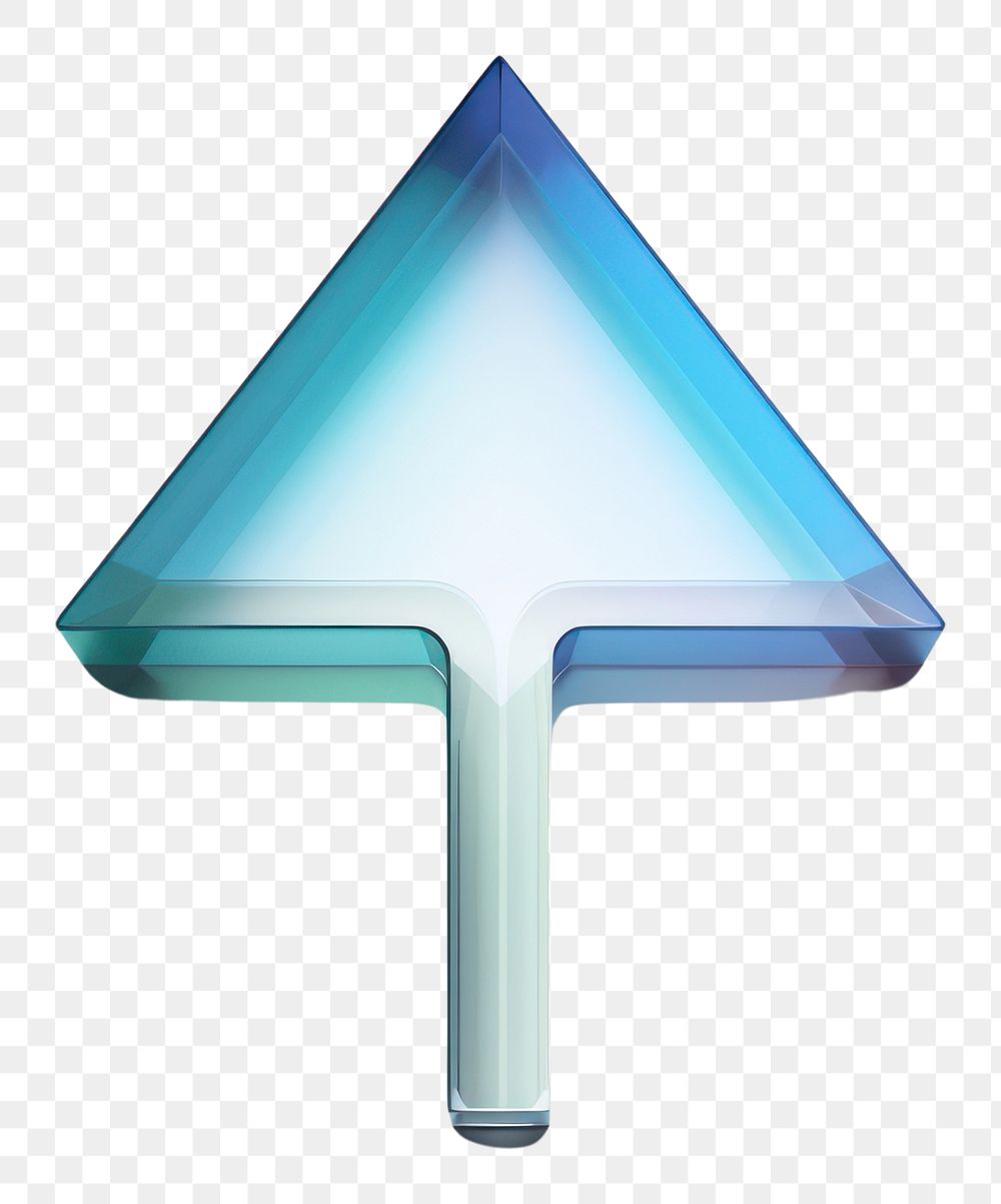 PNG Upwards Arrow symbol white background triangle.