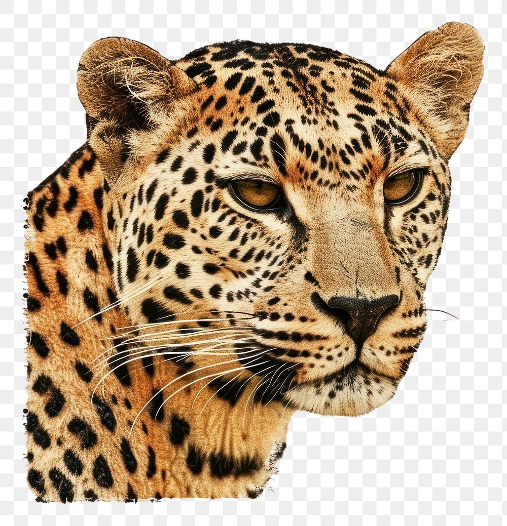 PNG Wildlife leopard cheetah animal.