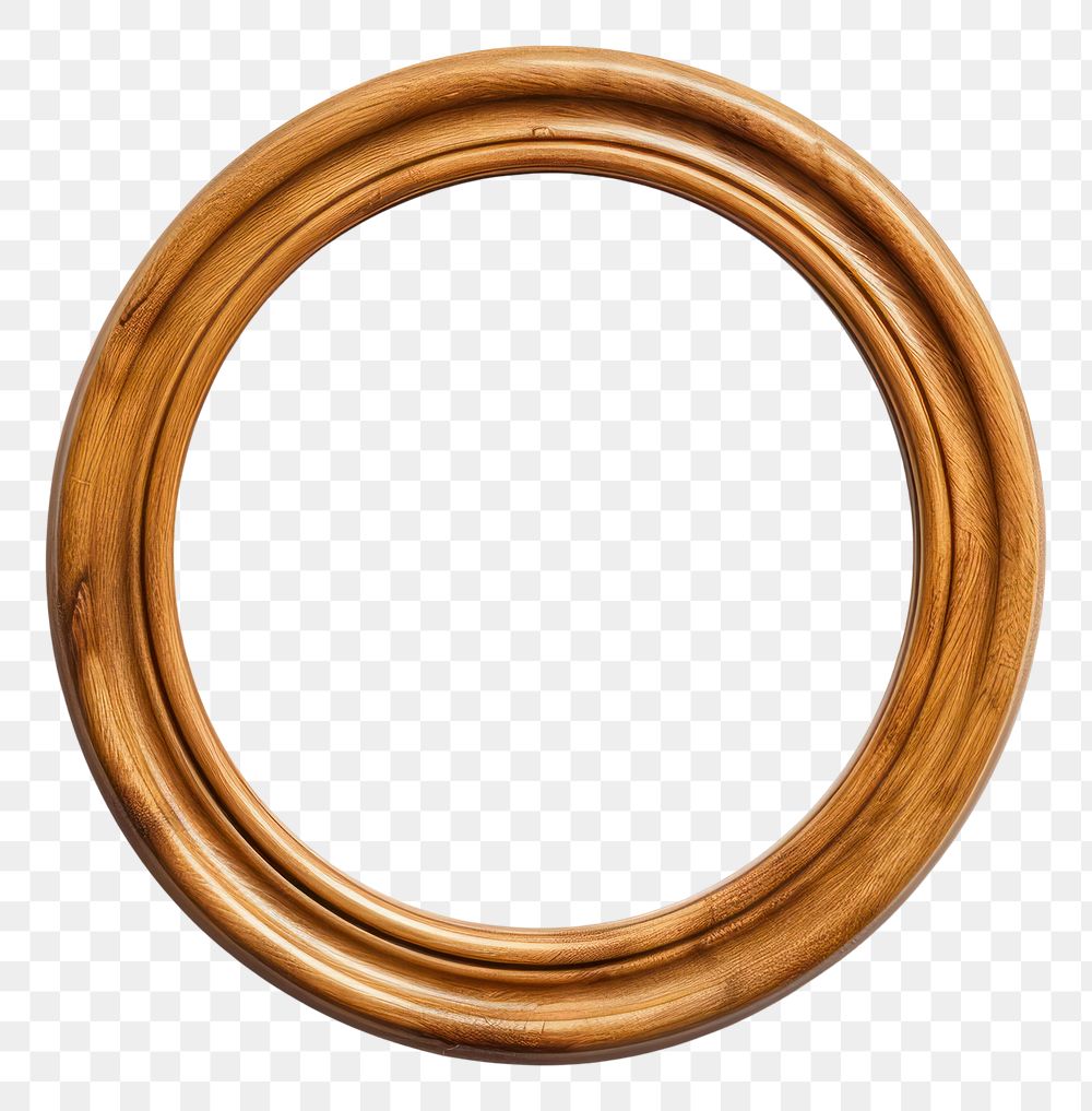 PNG  Photo frame mockup jewelry wood oval