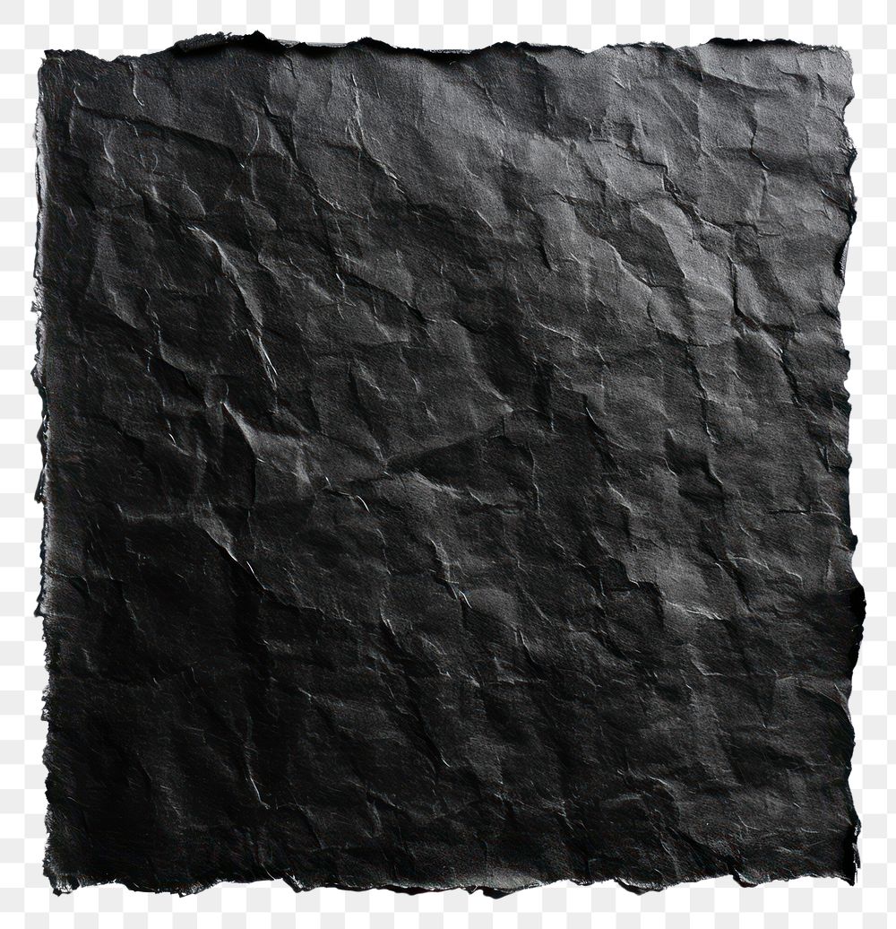 PNG A piece of dark paper texture backgrounds white background monochrome.