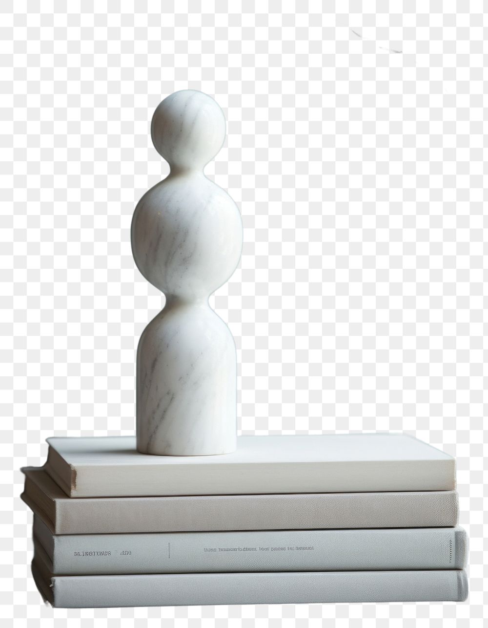 PNG Marble sculpture white vase with vintage book on a table furniture representation publication. AI generated Image by…