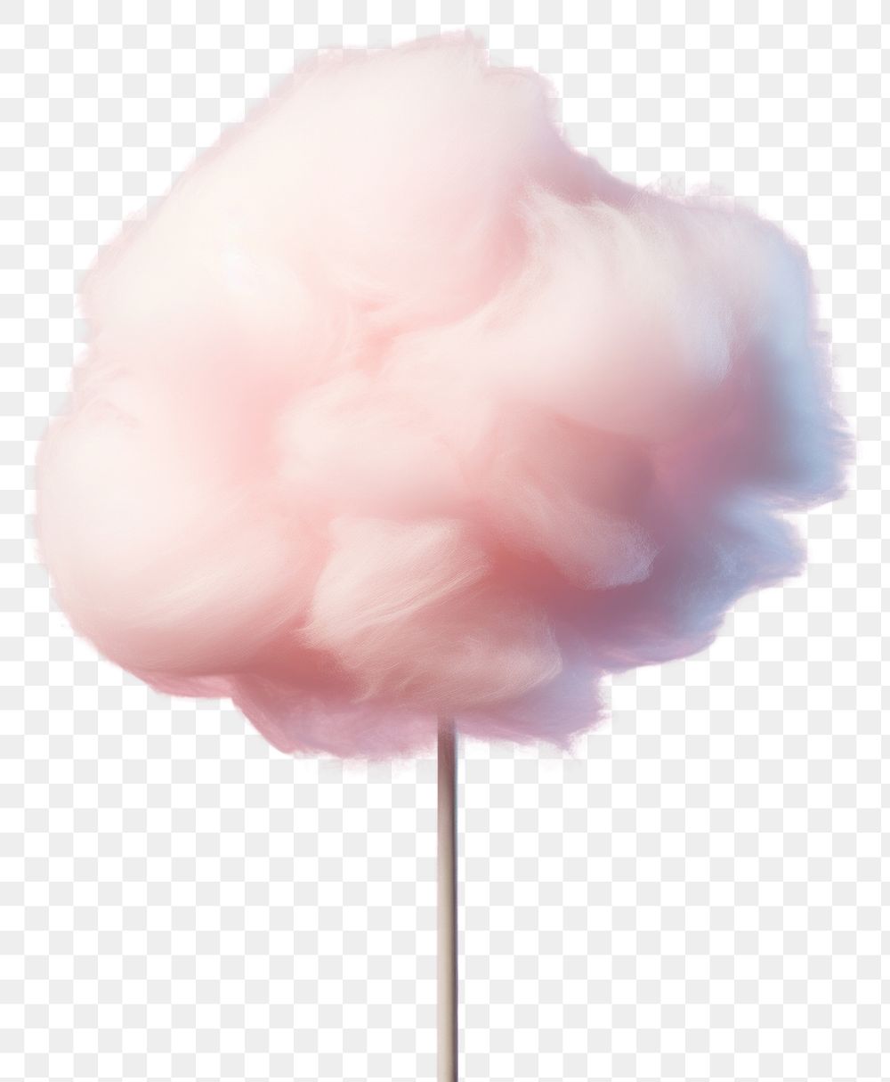 PNG A candy floss confectionery softness purple. AI generated Image by rawpixel.