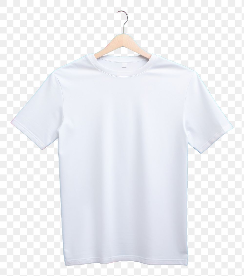 PNG A white white t-shir t-shirt sleeve celebration.