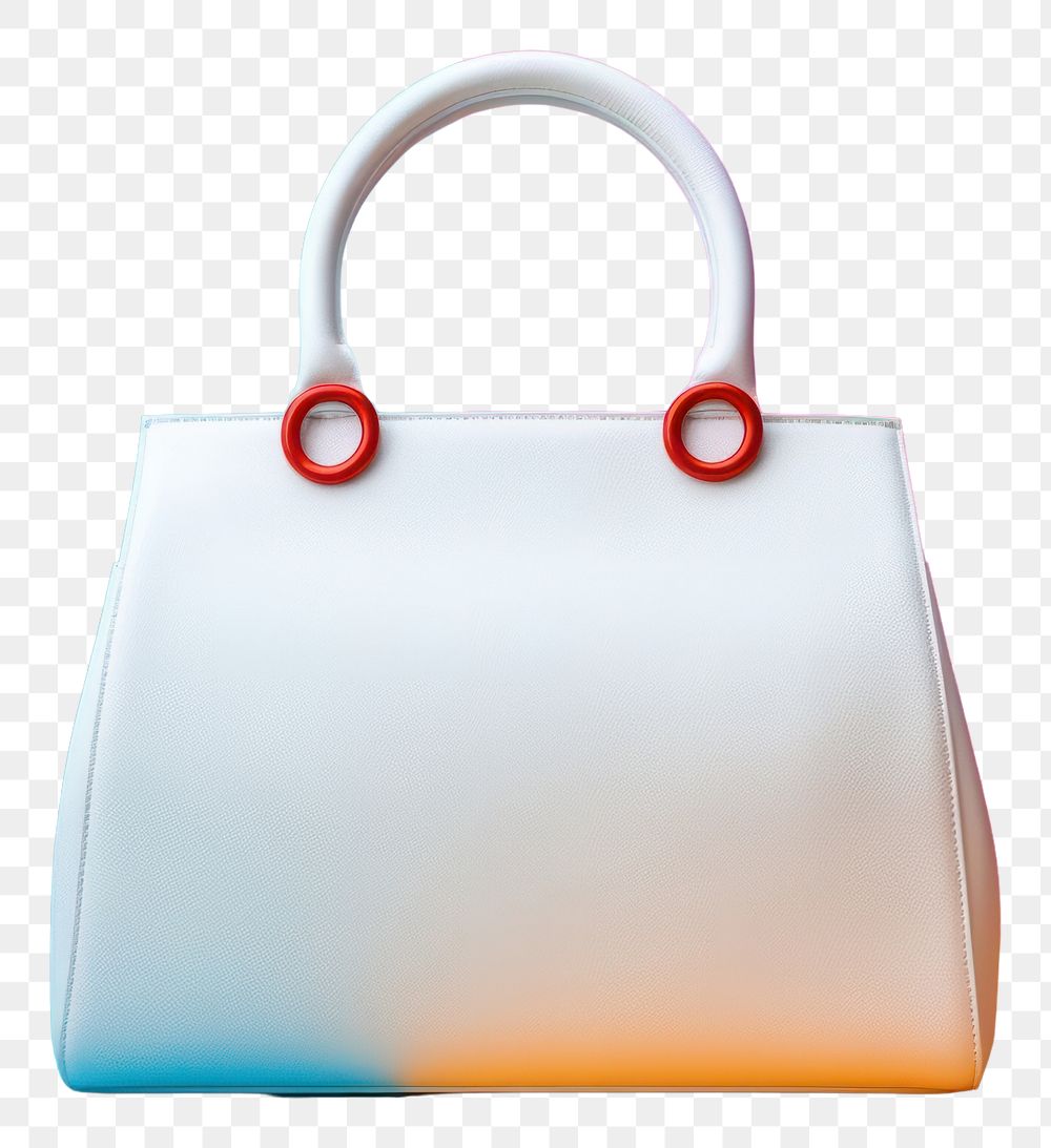 PNG A white Bag bag handbag purse.