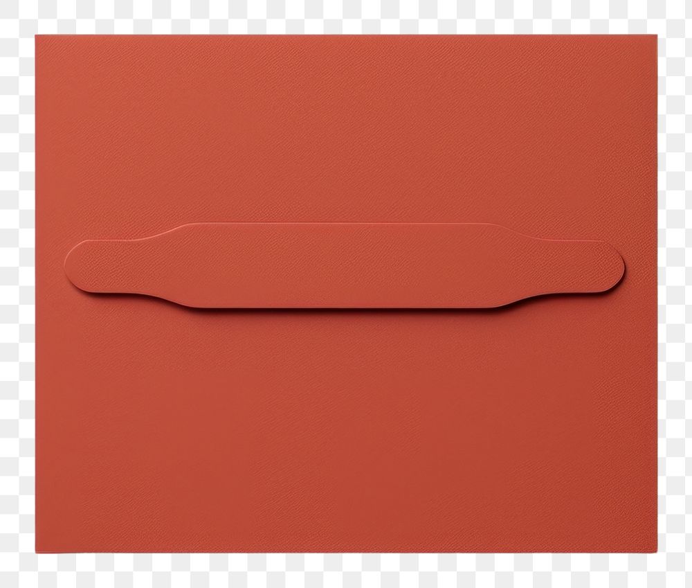 PNG  Red packaging mockup paper mail simplicity.