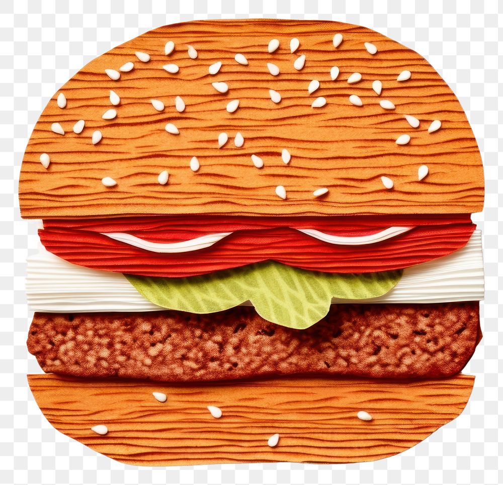 PNG Burger burger food meal.