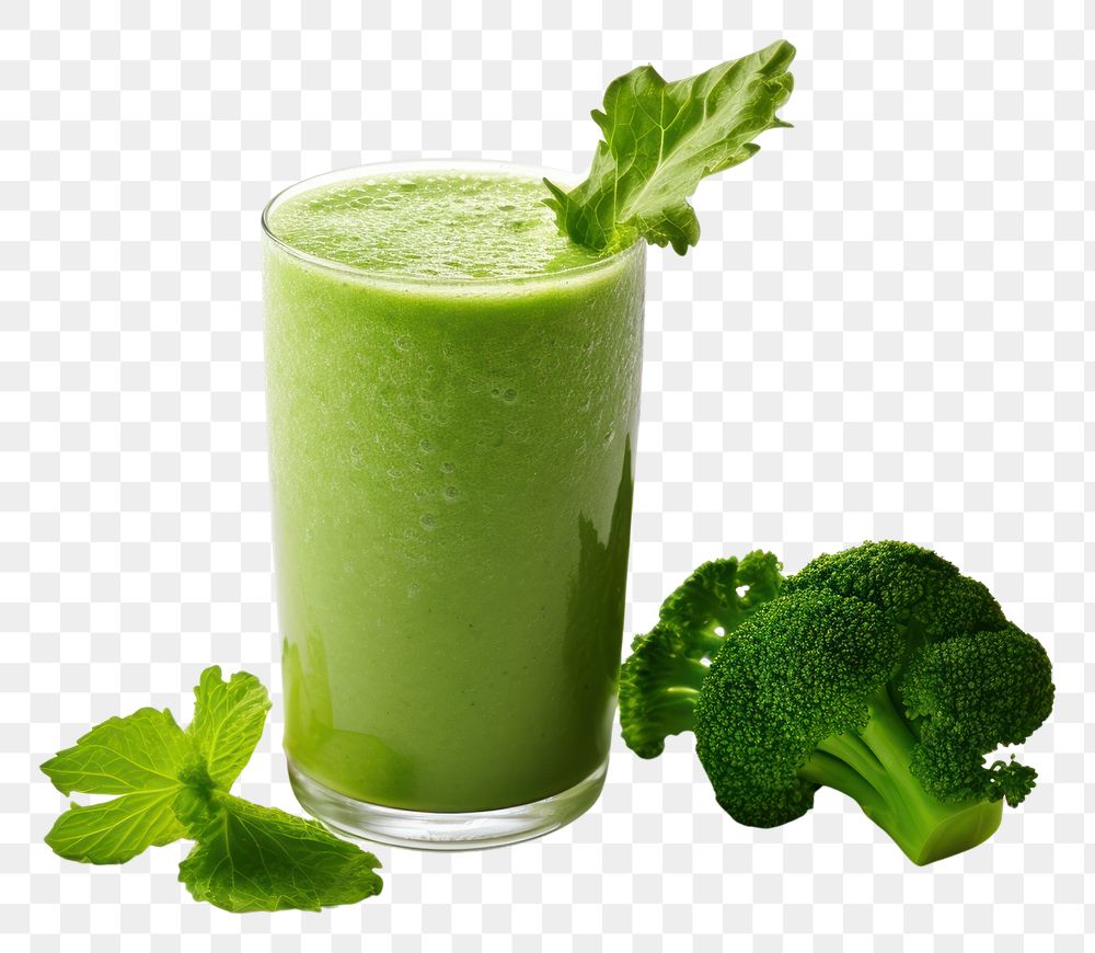 PNG Smoothie green vegetable juice.