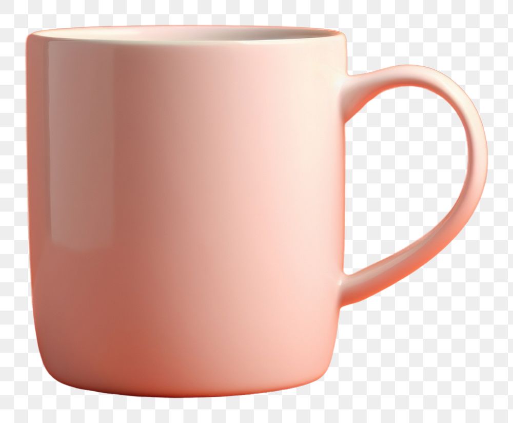 PNG Mug mockup coffee drink cup.