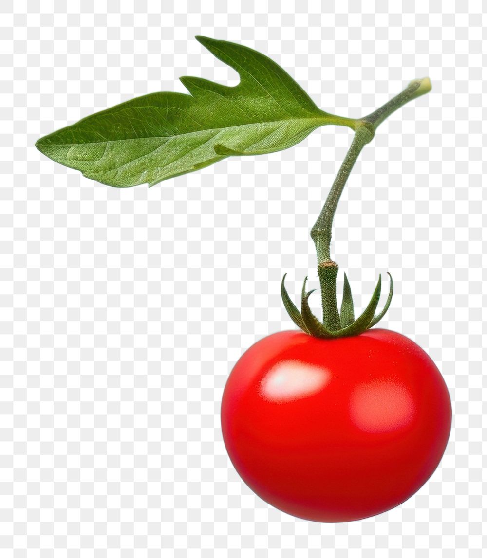 PNG Cherry tomato vegetable fruit plant.