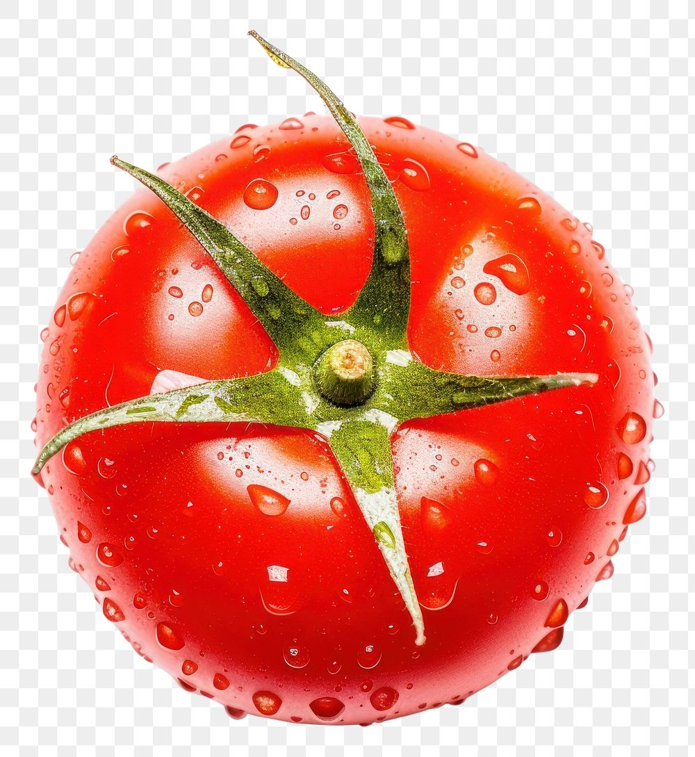 PNG Cherry tomato slice vegetable plant food.