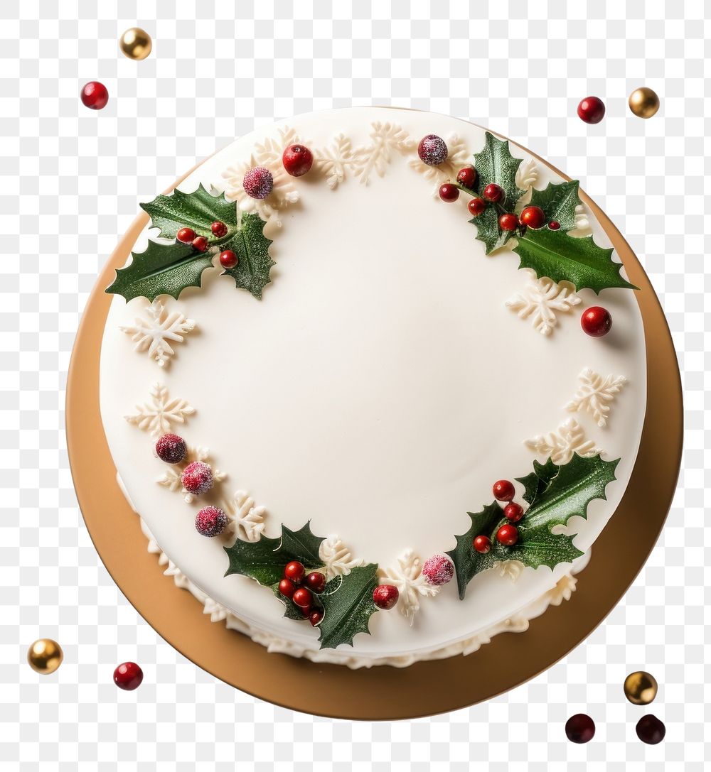 PNG Christmas cake christmas dessert food.