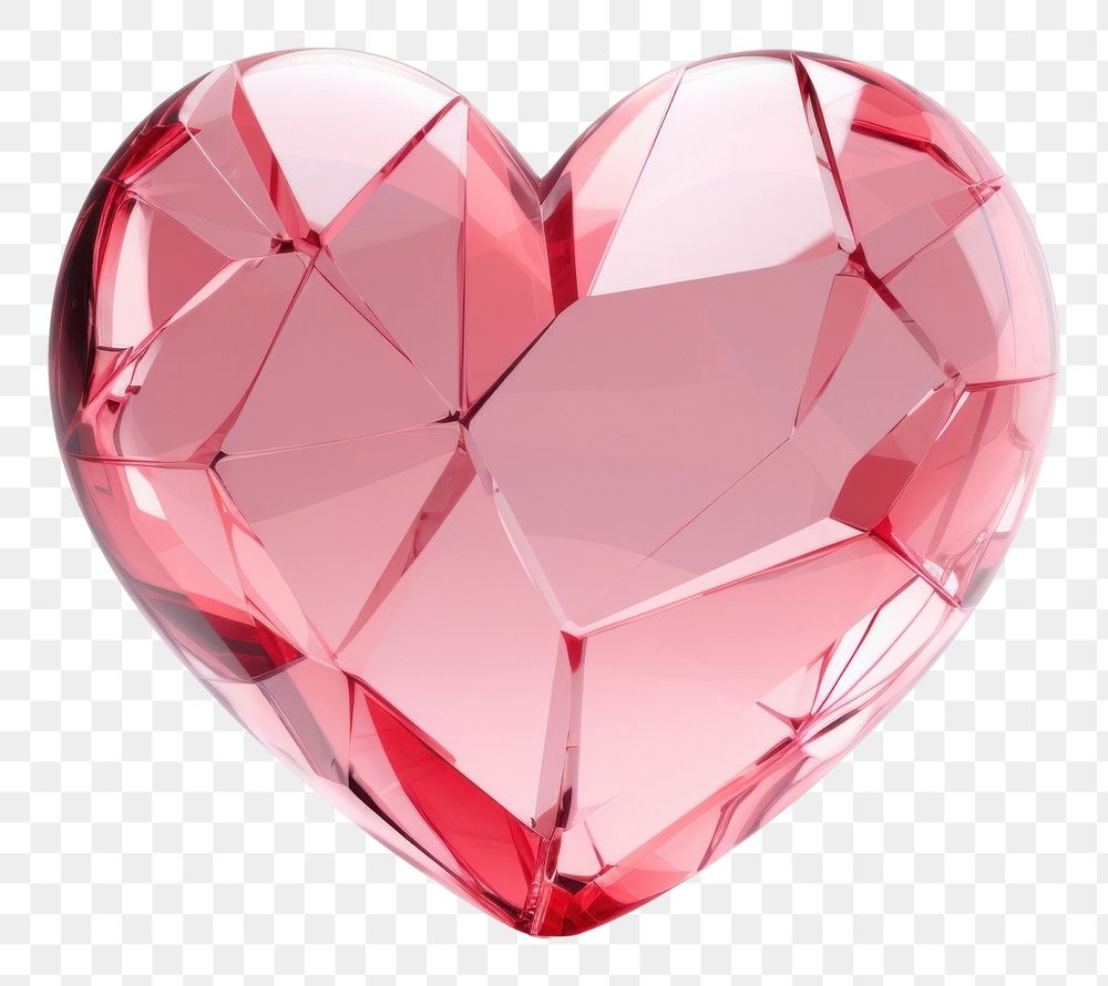 PNG Broken heartshape gemstone jewelry diamond.
