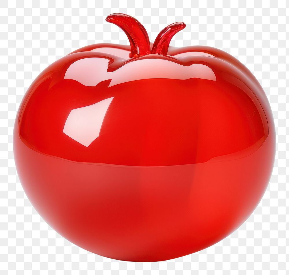 PNG Tomato shape toy apple fruit plant.