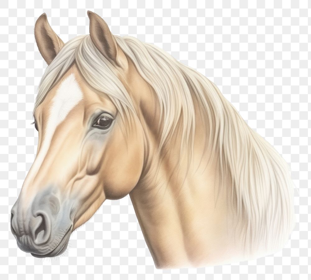 PNG  Horse drawing animal mammal. AI generated Image by rawpixel.
