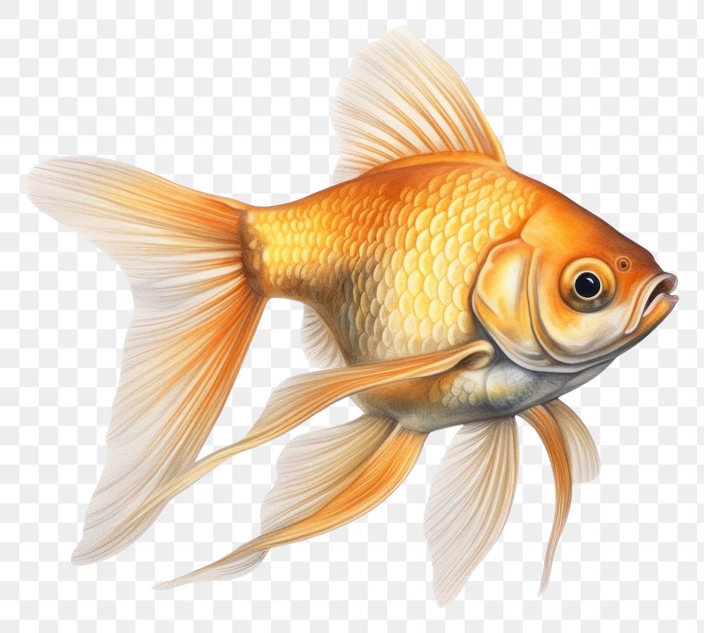 PNG Gold fish goldfish animal | Free PNG - rawpixel