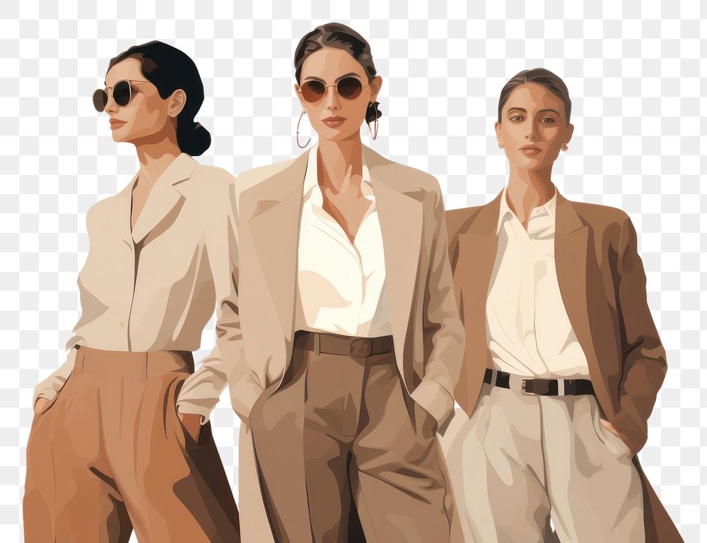 PNG Business fashion sunglasses adult women.