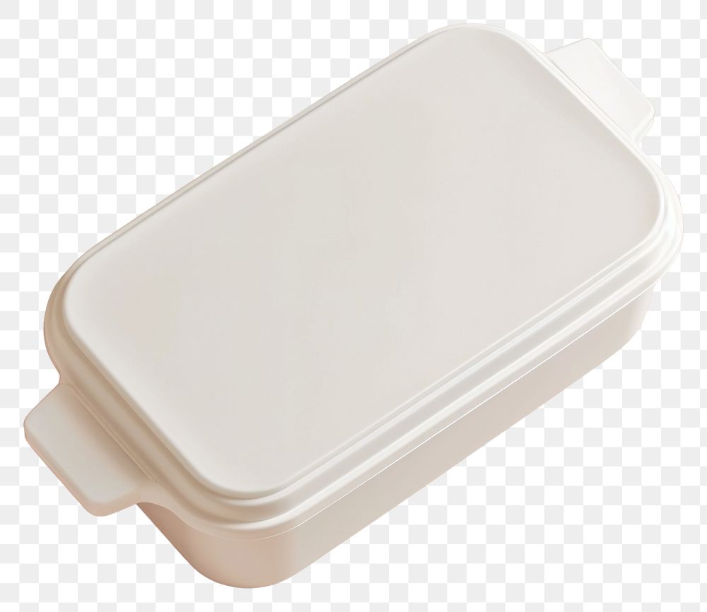 PNG Lunchbox mockup rectangle container porcelain.