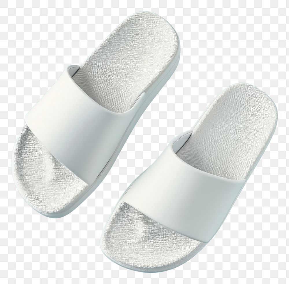 PNG Sandal mockup footwear sandal white.