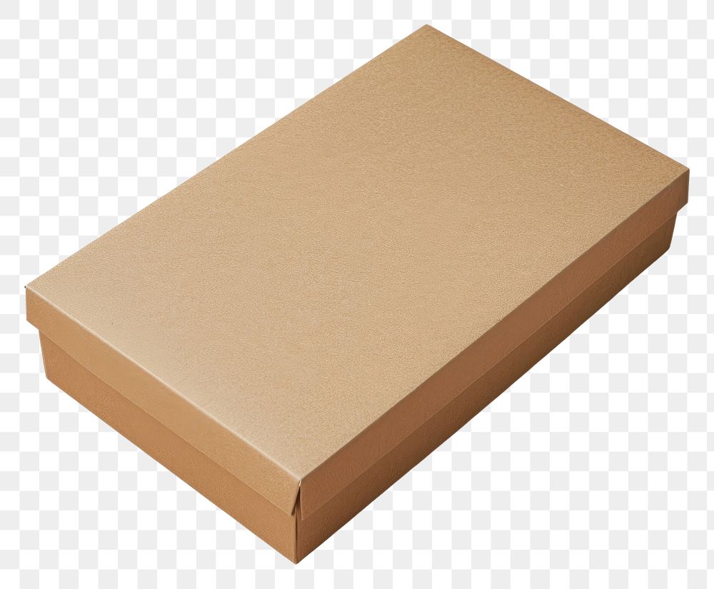 PNG Mailing box mockup cardboard carton simplicity.