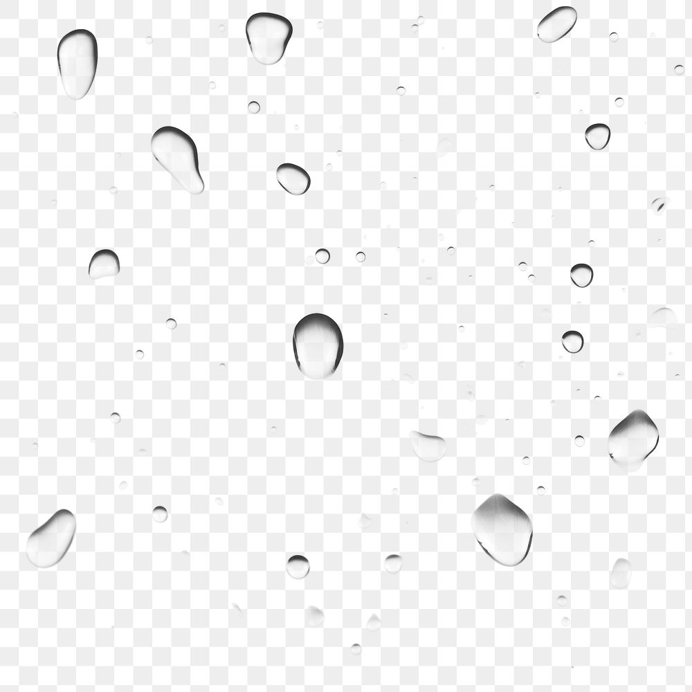 PNG Water drops backgrounds condensation transparent