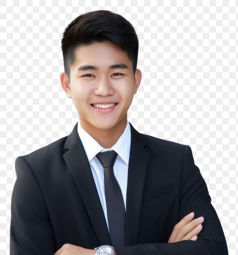 PNG Thai teenager smiling blazer adult. AI generated Image by rawpixel.
