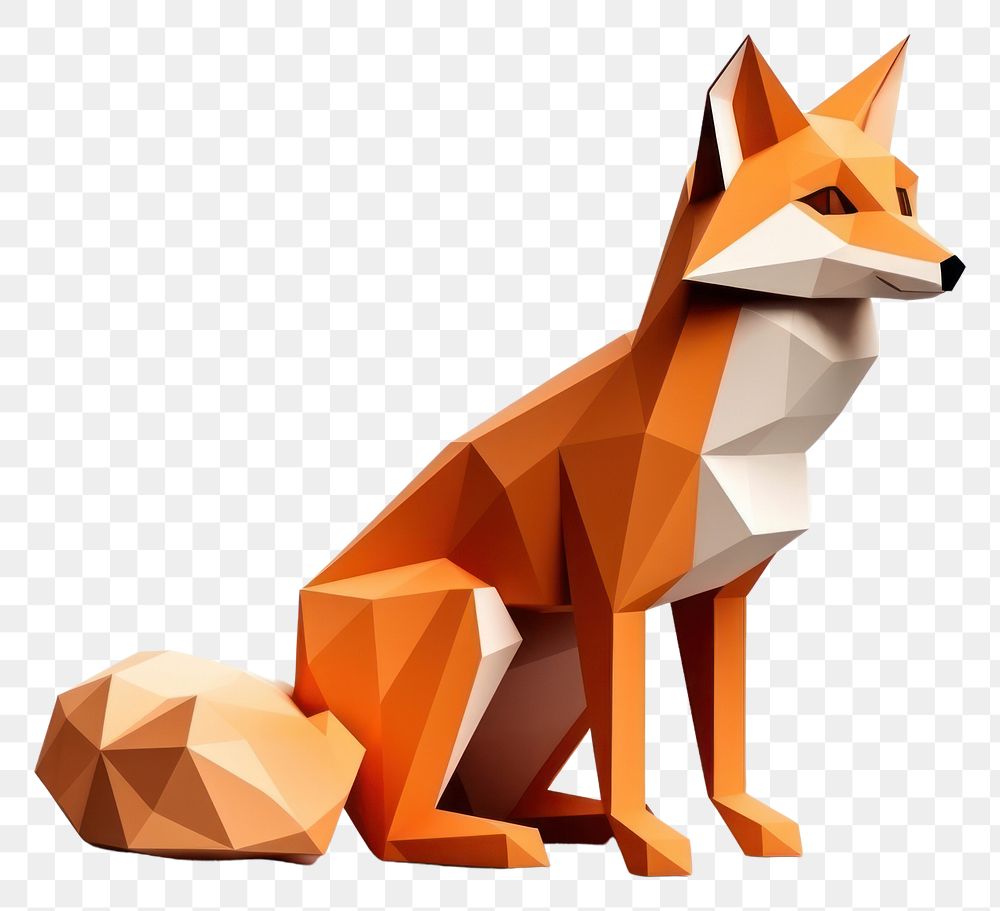 PNG Fox mammal animal white background. AI generated Image by rawpixel.