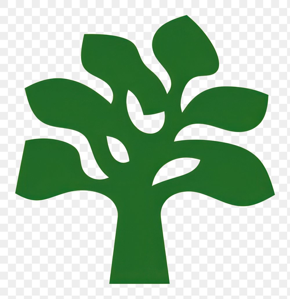 PNG  Tree icon green symbol plant.