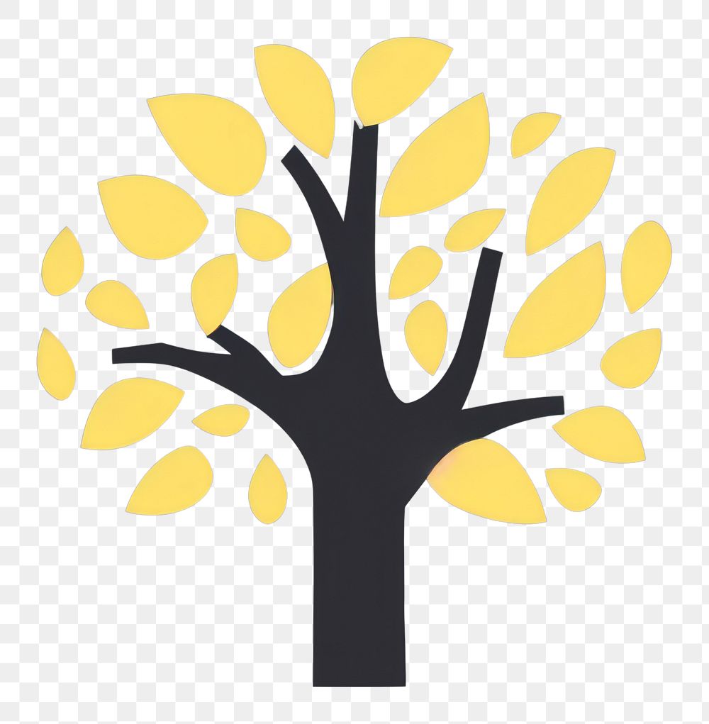 PNG  Tree icon symbol plant circle.
