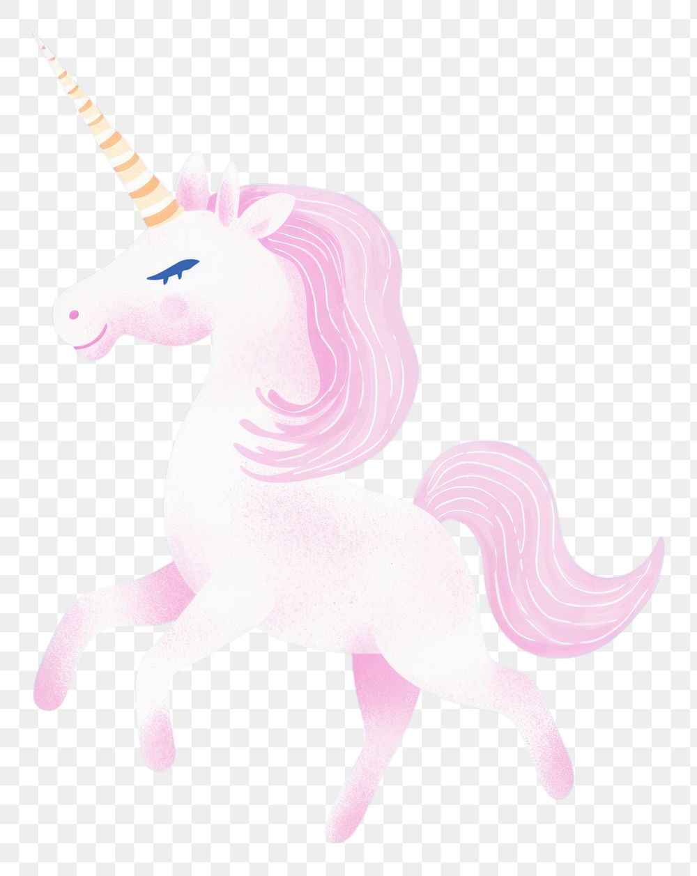 PNG Unicorn in galaxy outdoors cartoon animal. AI generated Image by rawpixel.