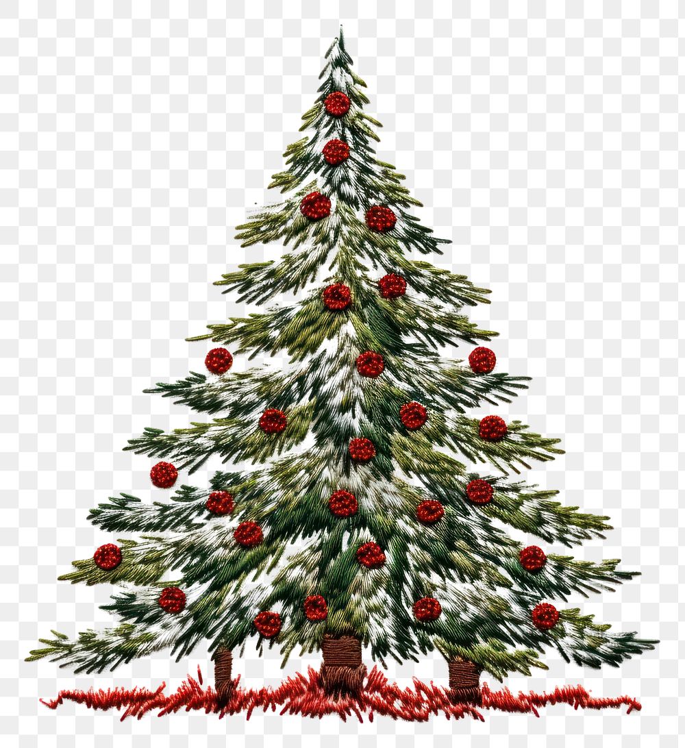PNG Christmas textile plant tree.