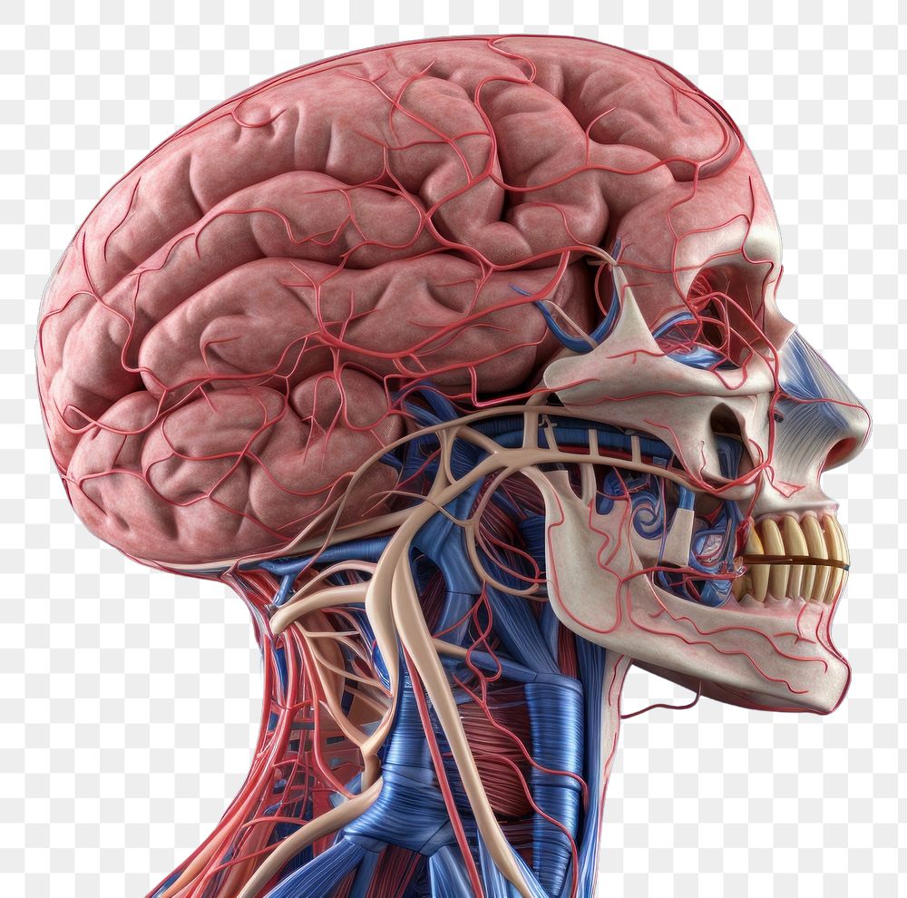 PNG Brain anatomy human hospital science. AI generated Image by rawpixel.