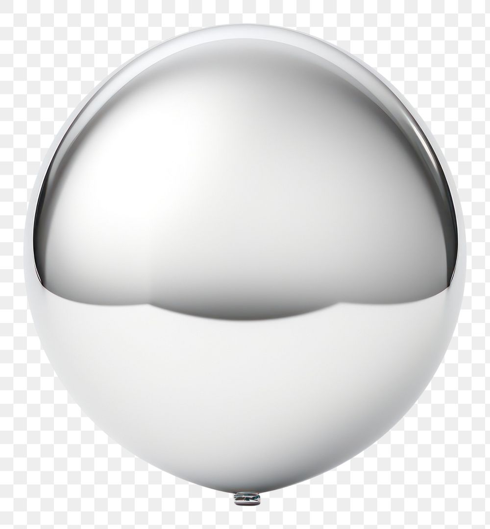 PNG Balloon Chrome material chrome sphere ball.