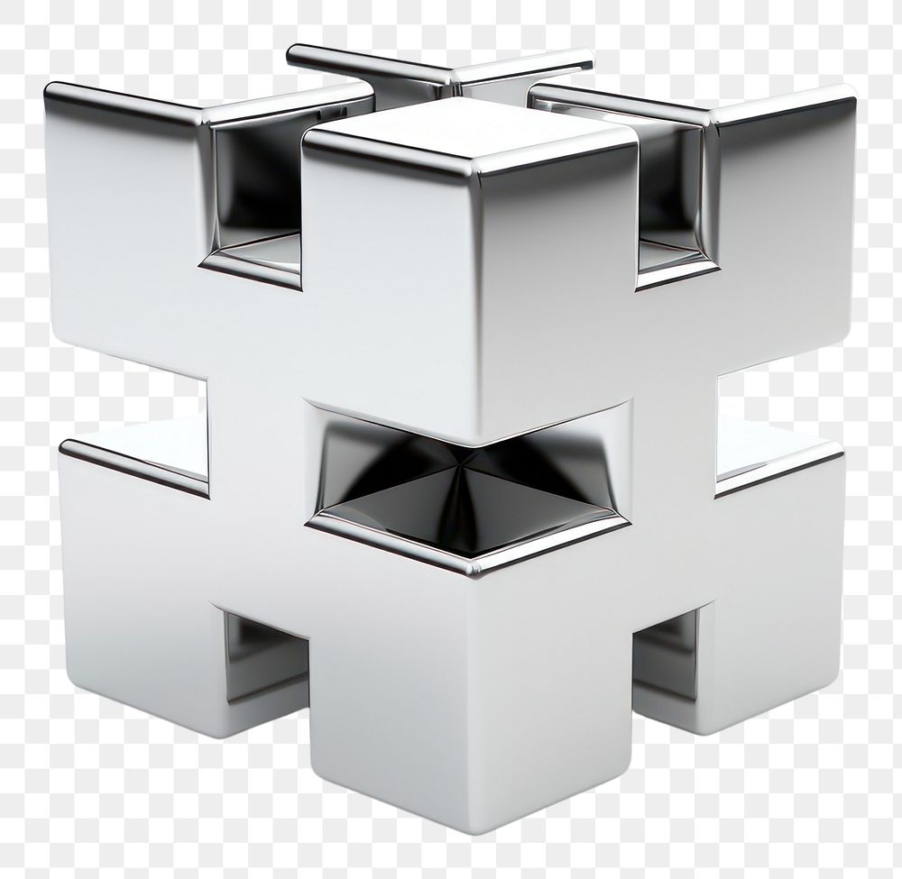 PNG Cross Chrome material white background architecture rectangle.