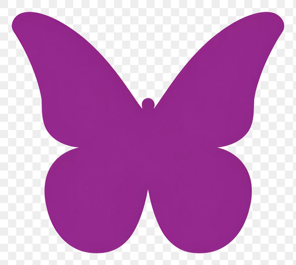 PNG  Butterfly icon purple symbol pink.