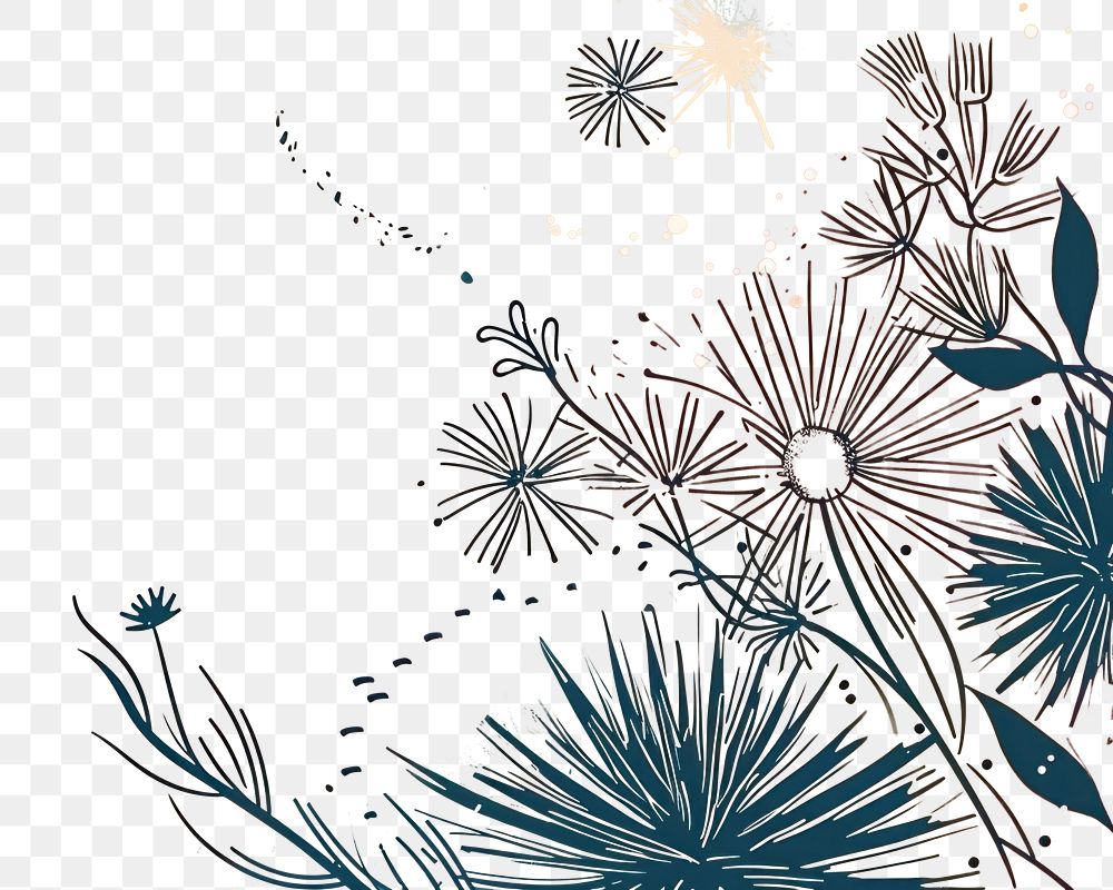 PNG Firework fireworks pattern flower. AI generated Image by rawpixel.